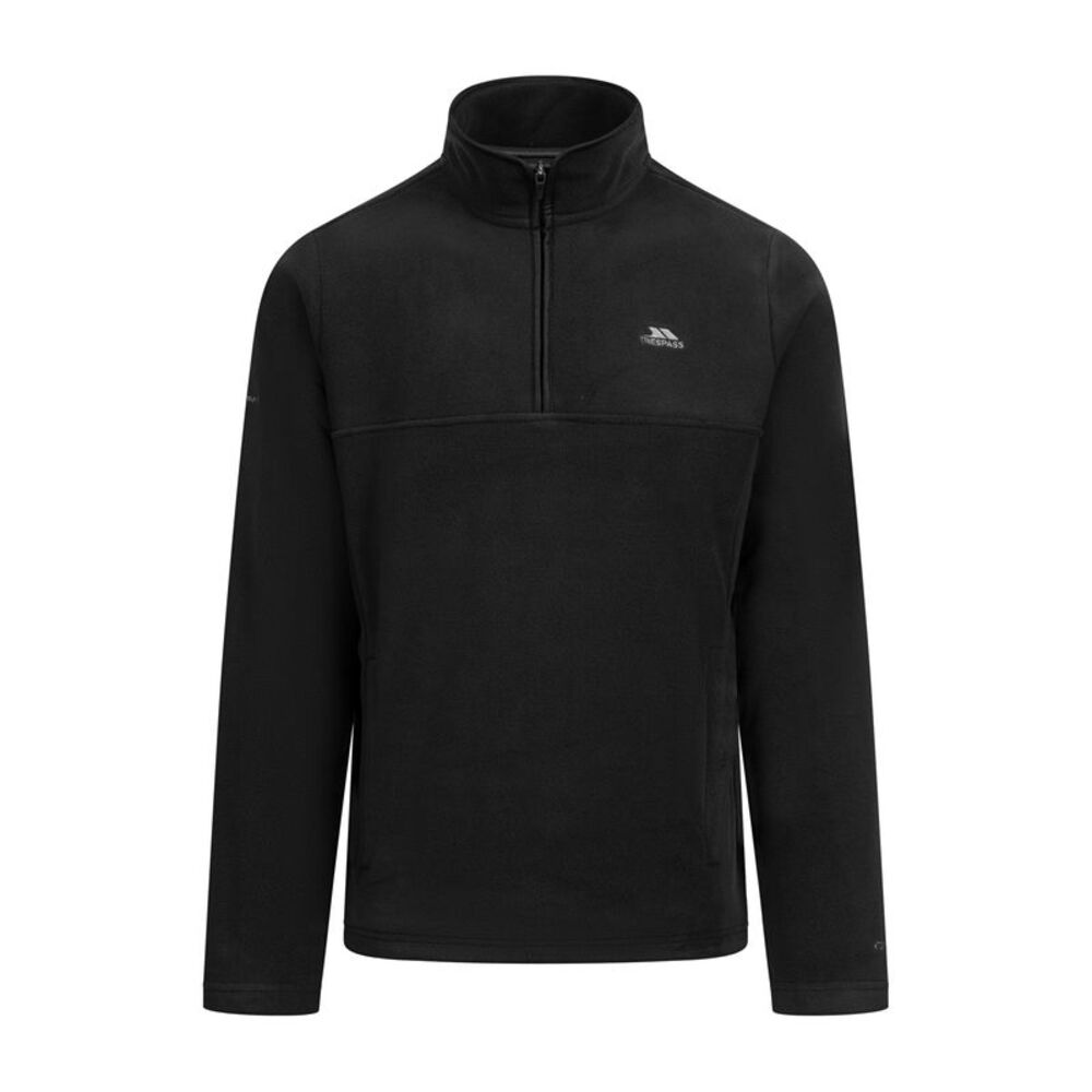 Trespass Mens Huntar Fleece Top / Black